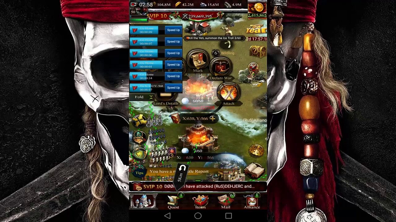 Clash Of Kings : Highlight Of Monster