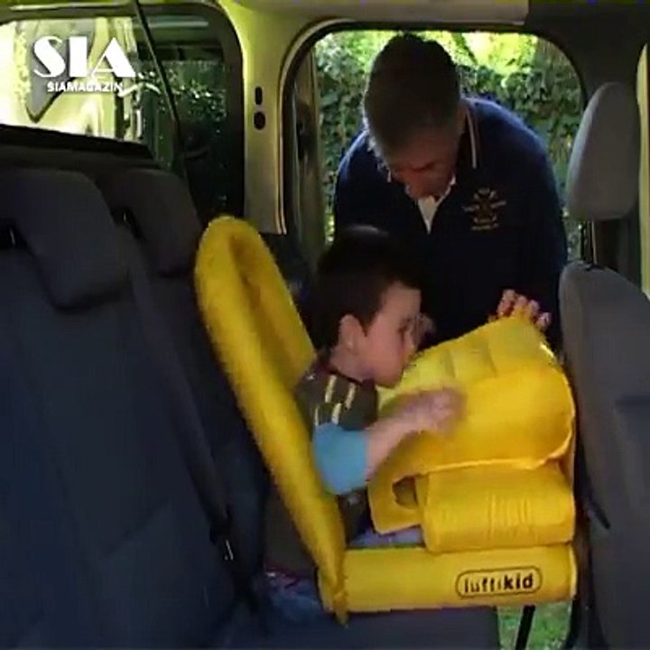 Novo tipo de airbag para crianças