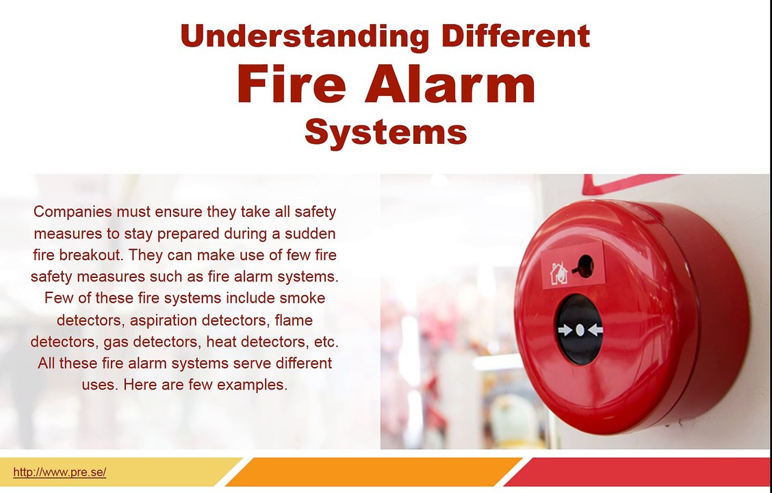 What are the different types of fire alarms?