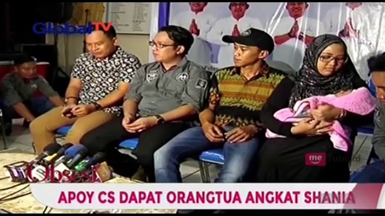 Shania Mendapatkan Orang Tua Angkat