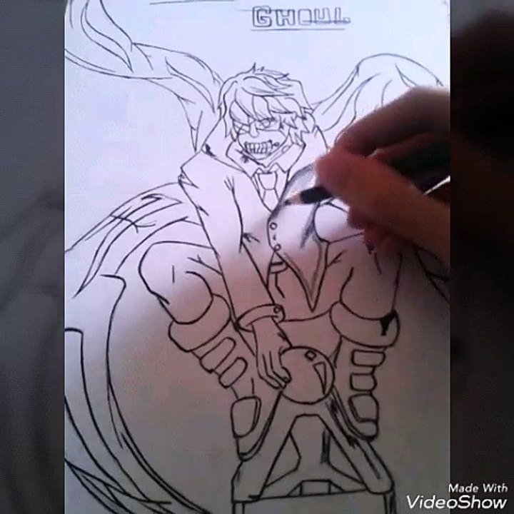 Pintura Básica do Kaneki