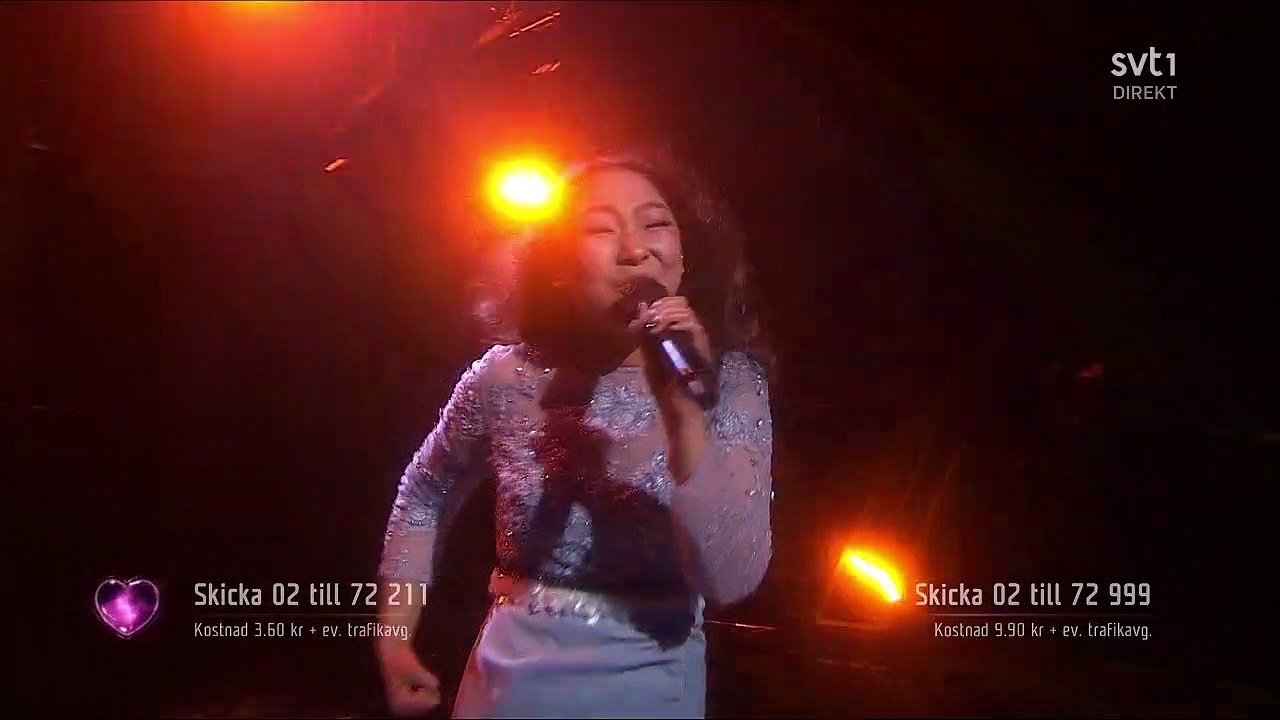 Alice - Running With Lions (Microphone Only) Melodifestivalen 2017