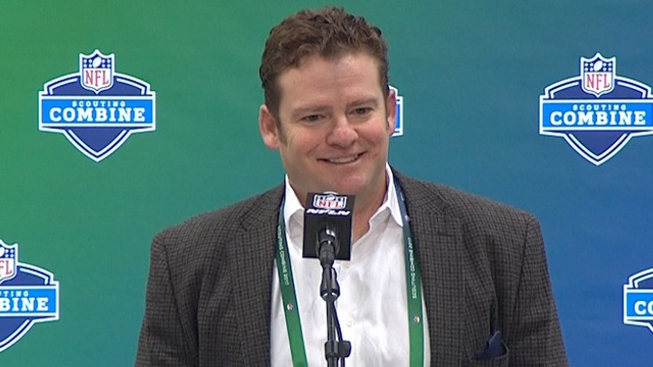 John Schneider 2017 NFL Combine press conference