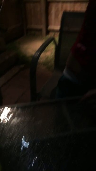 My drunk wife. Telling me she loves me