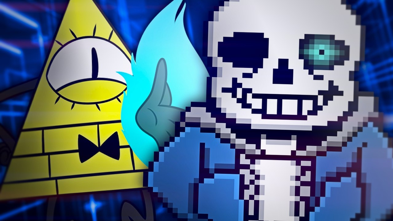 Sans VS. Bill Cipher [Batalha de Gigantes]