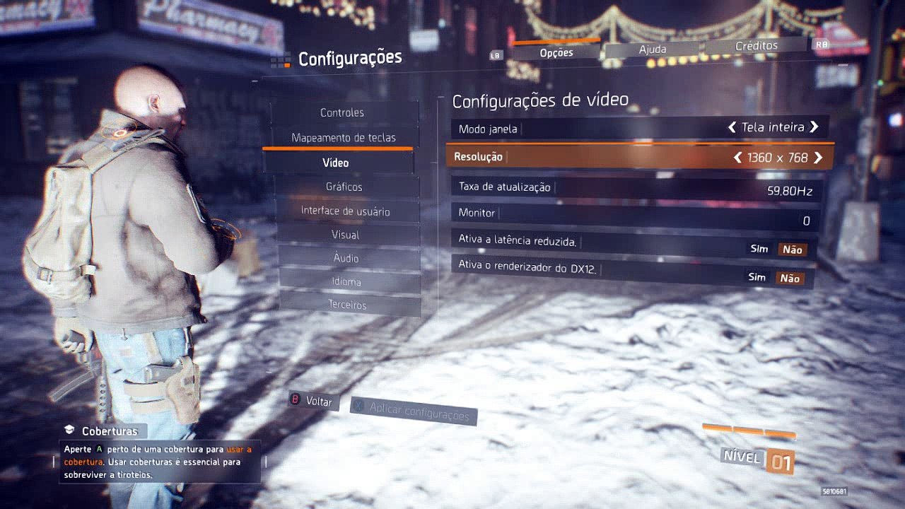 TheDivision rodando na gtx 550 ti