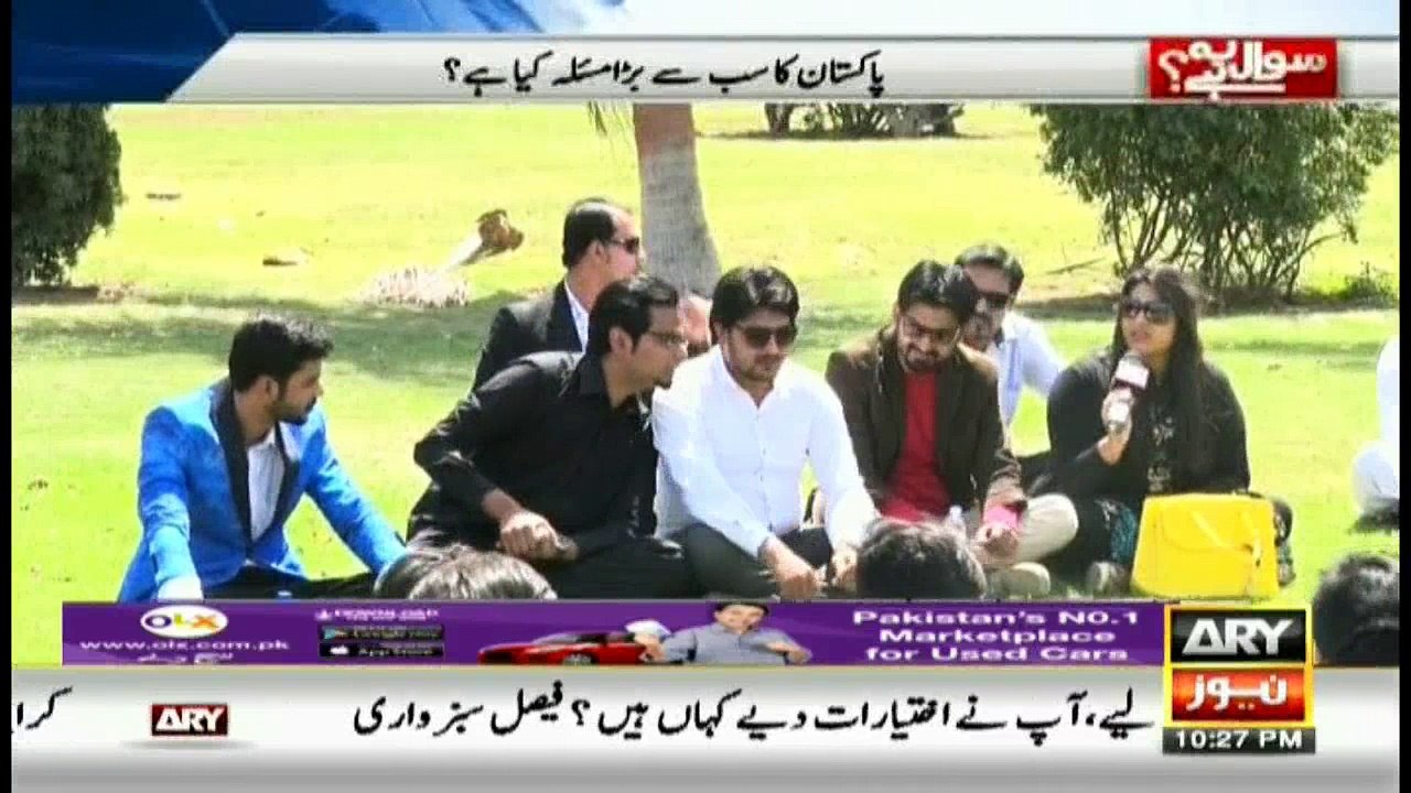 Youth's analysis on 'which party is not involved in corruption?"