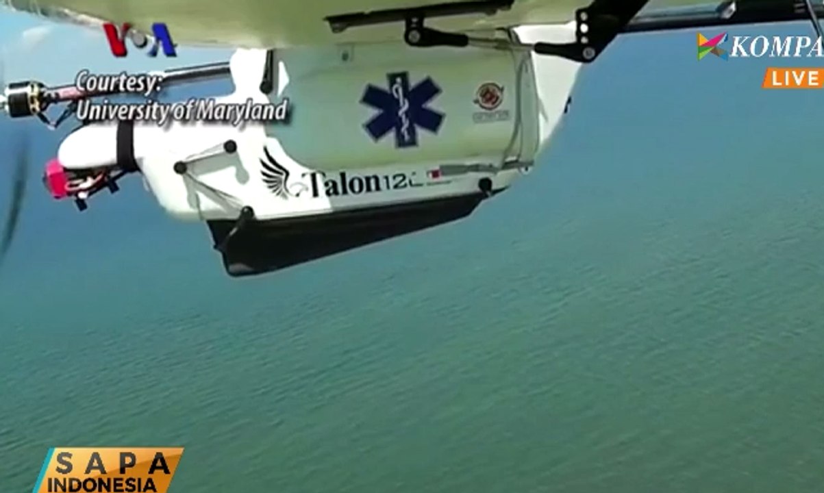 Uji Coba Drone untuk Dunia Medis