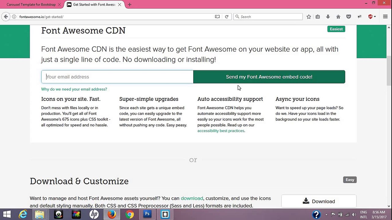 How to use font awesome in html (hindi tutorial)- Basics Adda