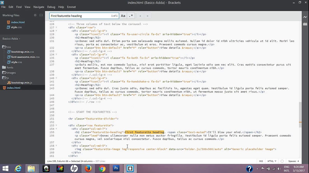 How to use font awesome in css (hindi tutorial)- Basics Adda