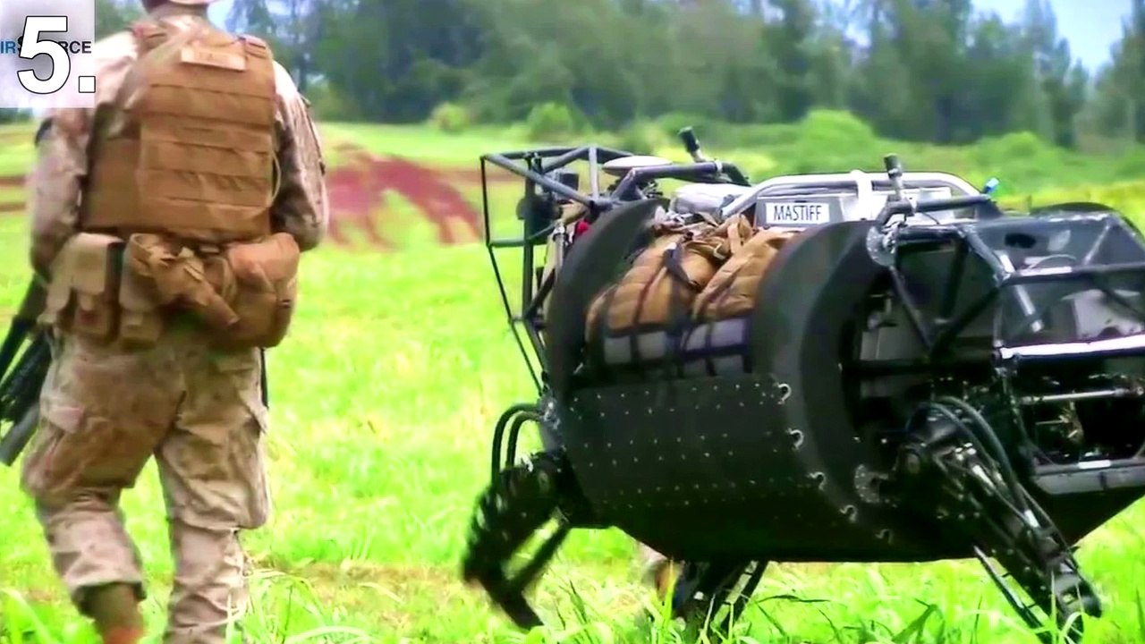 5 Super Advanced Secret Military Technology!