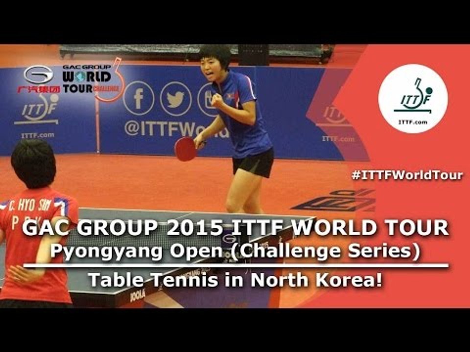 International Table Tennis in North Korea!