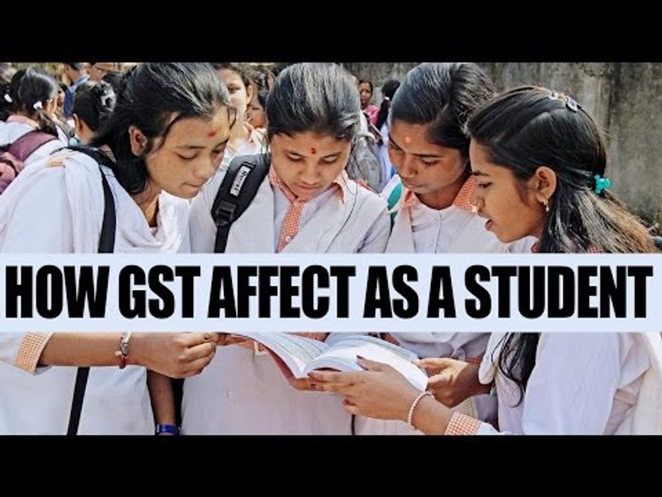GST will impact on Students | Oneindia News