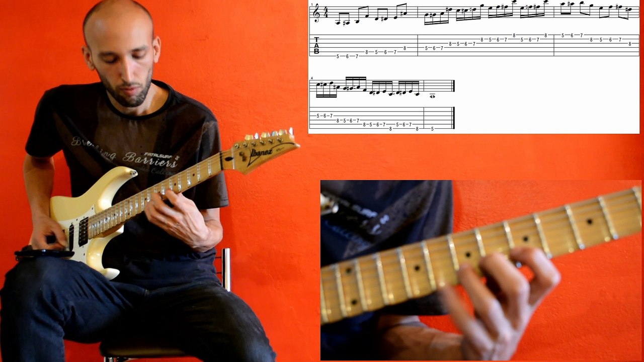 Symmetrical exercises for guitar n.5 - Daniel Nodari / Exercícios simétricos para guitarra n.5