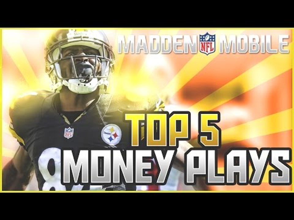 Madden Mobile Top 5 Money Plays!