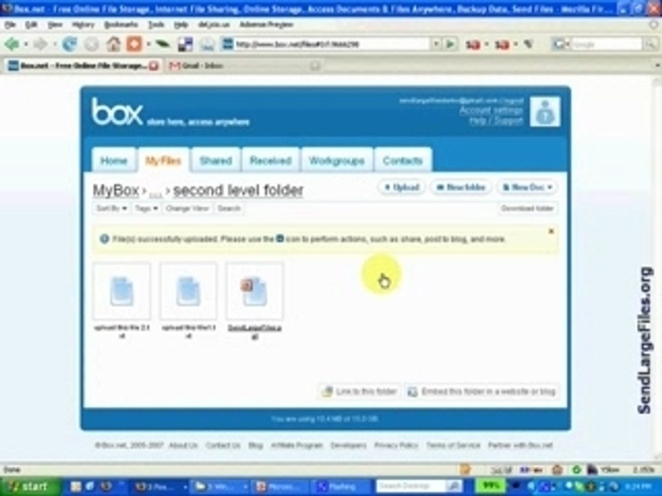 How to send large files - Box.net review