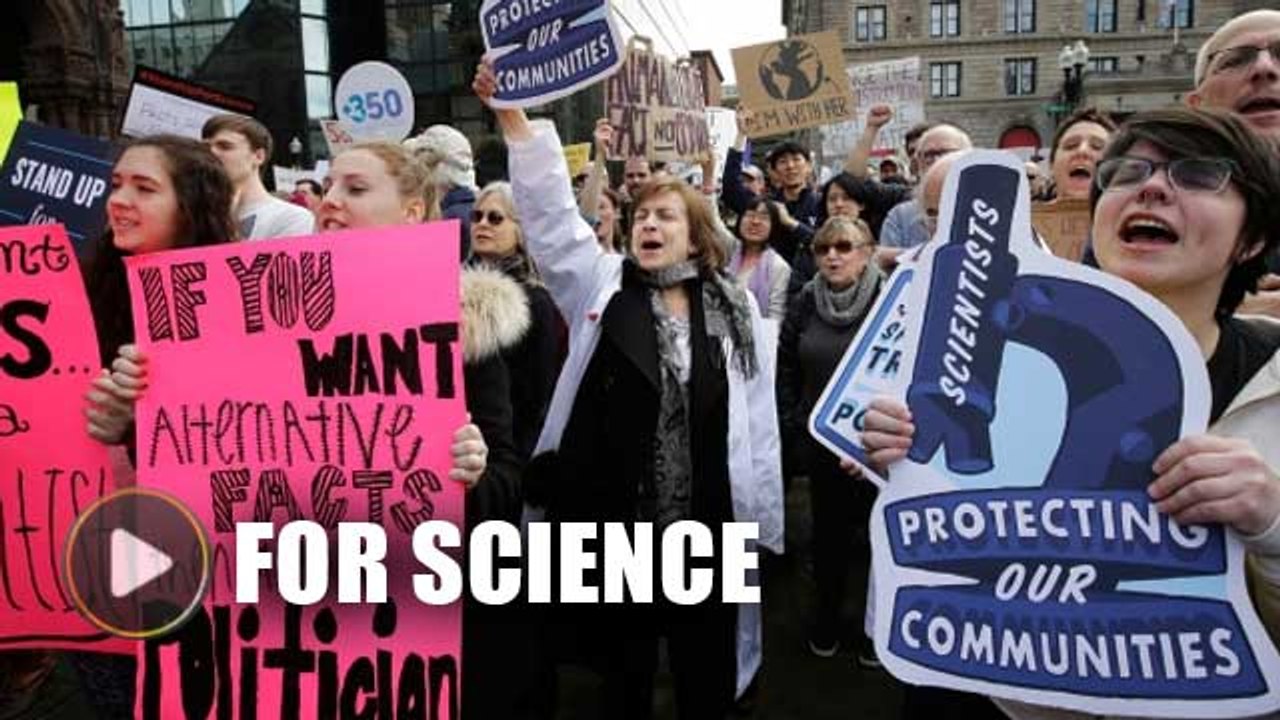 Scientists worldwide fight back against anti-science Trump agenda