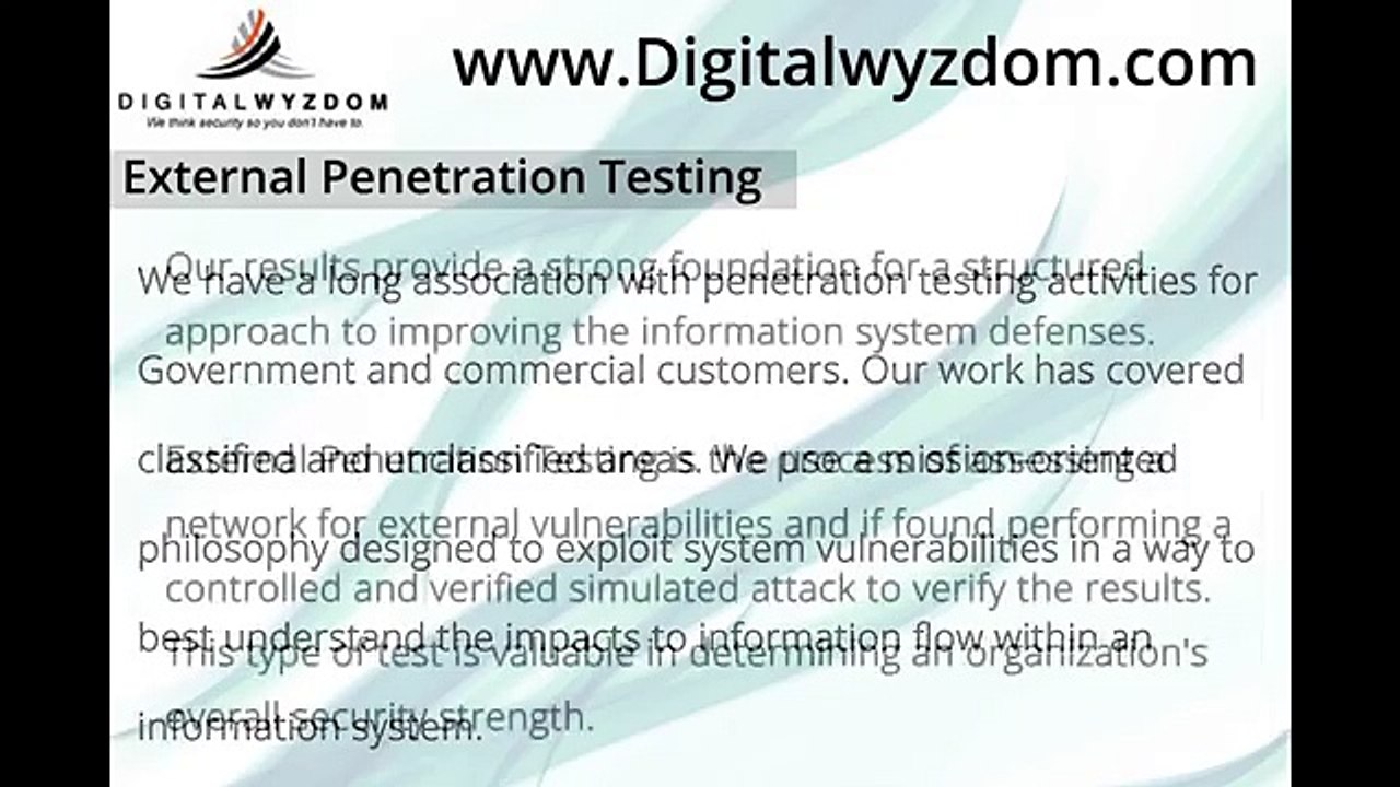 External Penetration Testing