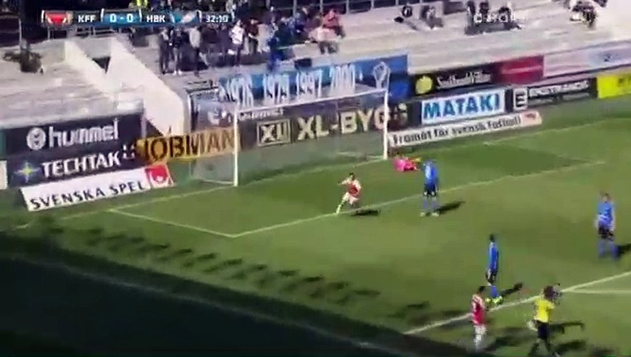 Melker Hallberg Amazing Goal HD - Kalmar 1-0 Halmstad 01.05.2017