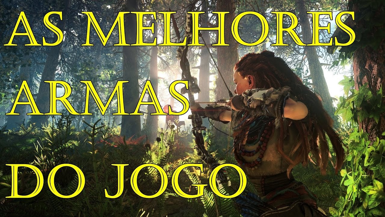 Horizon Zero Dawn - Como pegar as melhores armas do Jogo