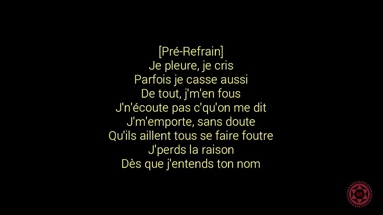 Vitaa - Dans ma tête [ Parole _ Lyrics ]
