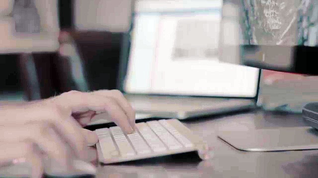 Dark Creative Desk Work Video Background