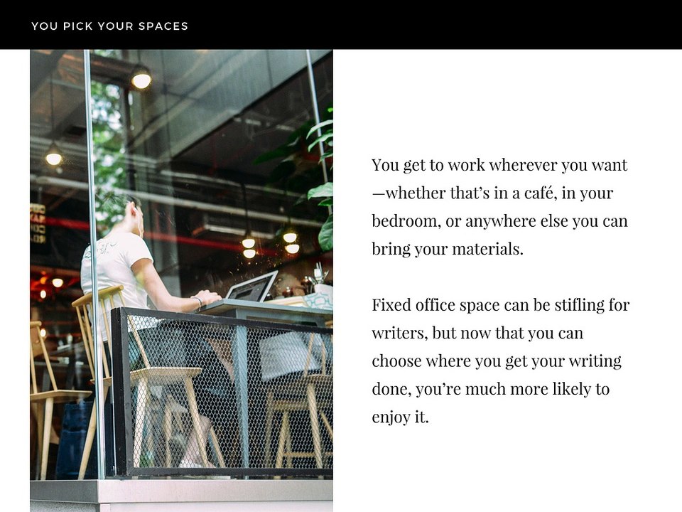 The Pros and Cons of Freelance Writing