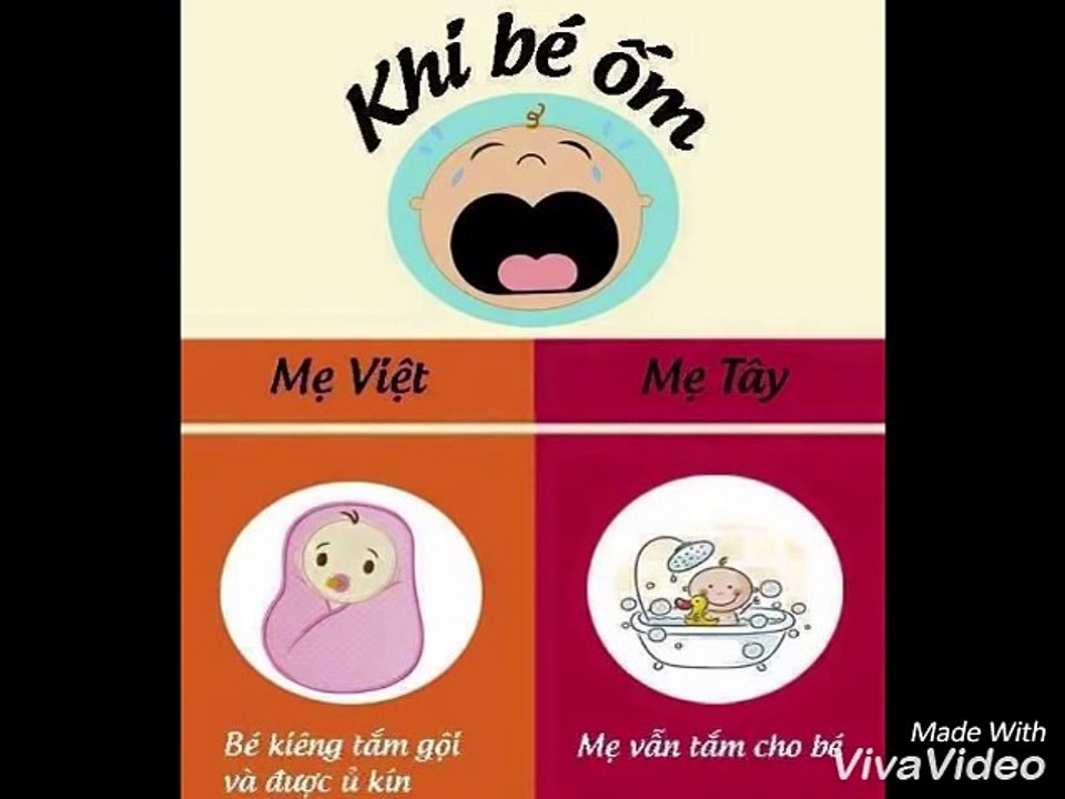 Difference between Vietnamese mother and West mother