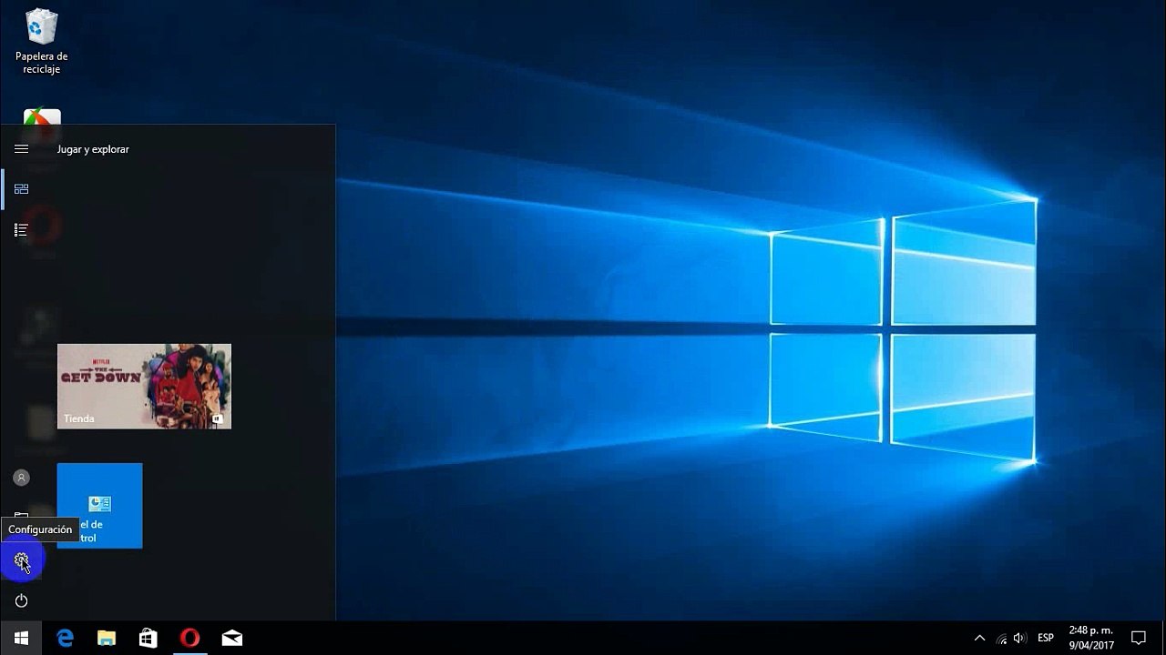Cómo activar Luz Nocturna en Windows 10
