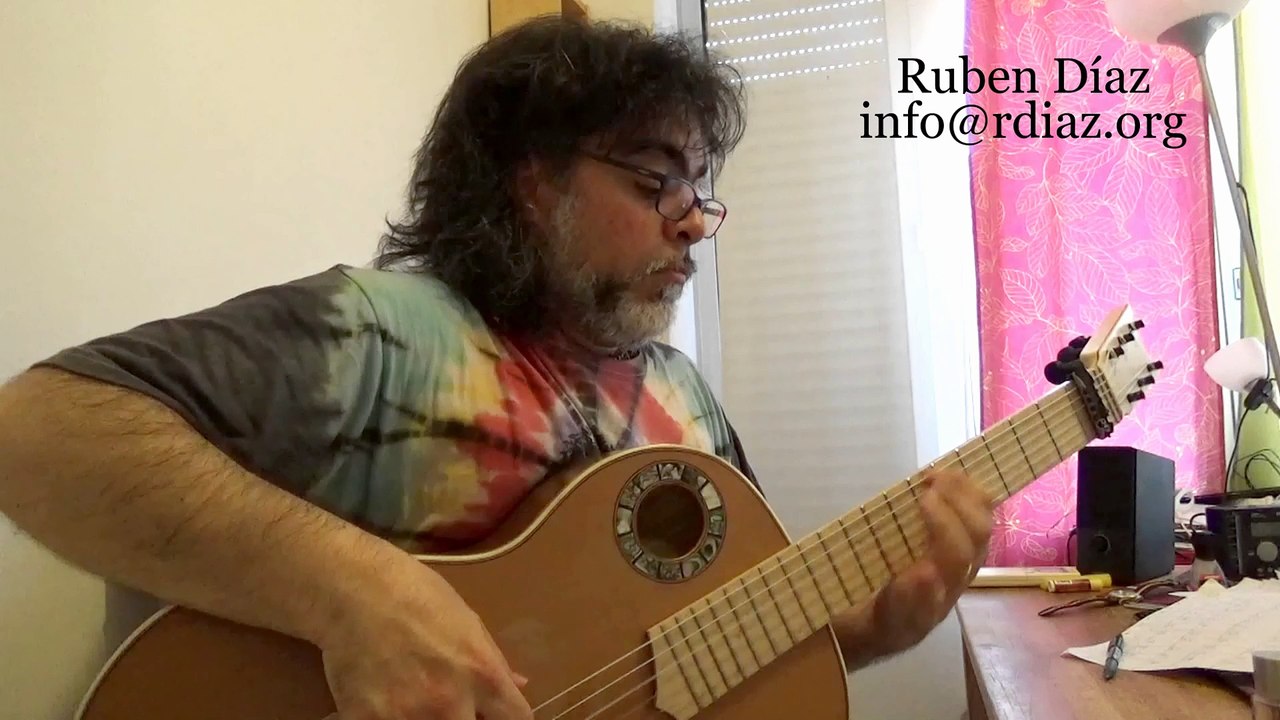How do my method works (to learn via Skype Paco de Lucia´s style and technique) Ruben Diaz flamenco
