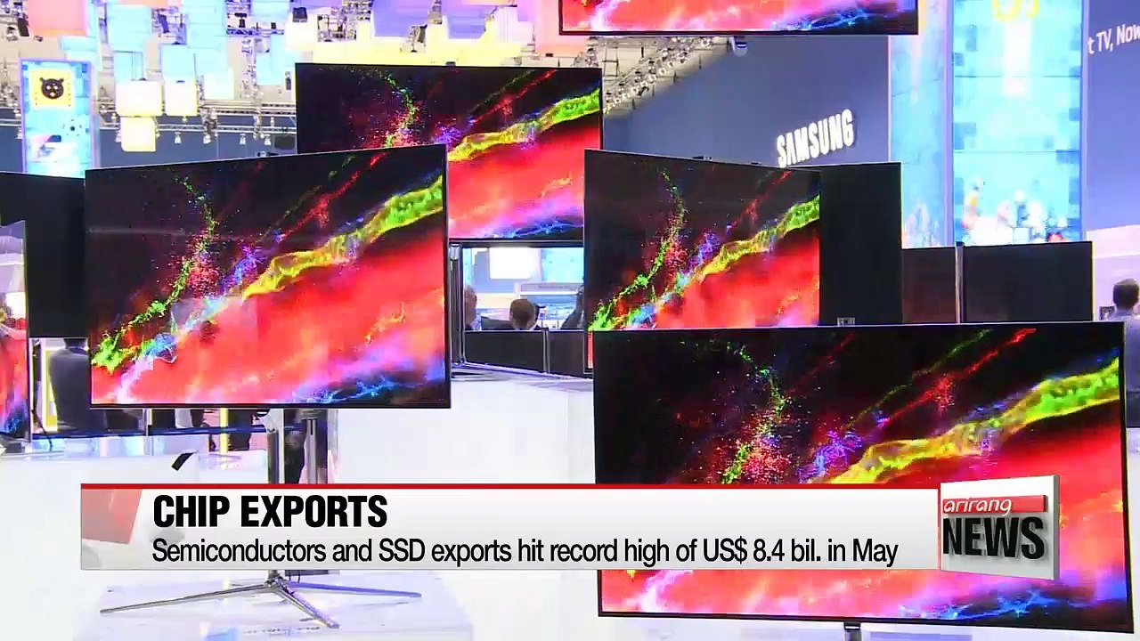 Semiconductors drive double-digit export growth in May