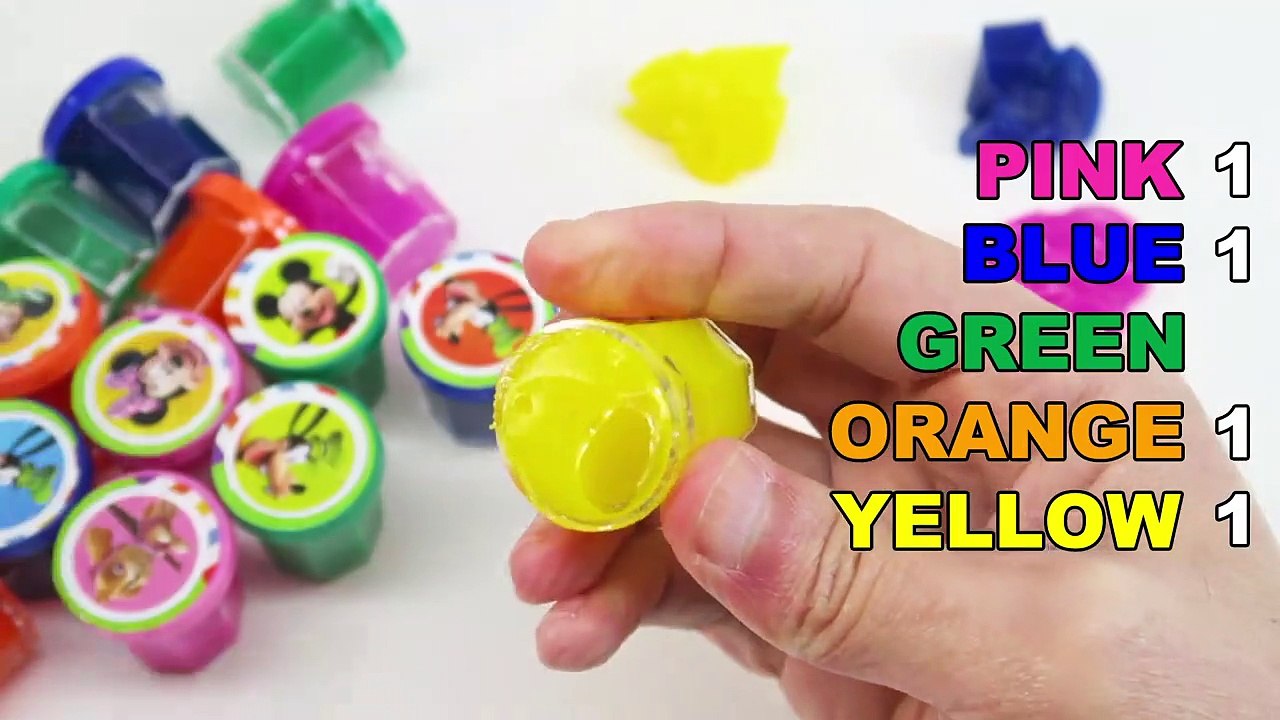 Learn Colours With Ooze Putty and Smile 234234ni