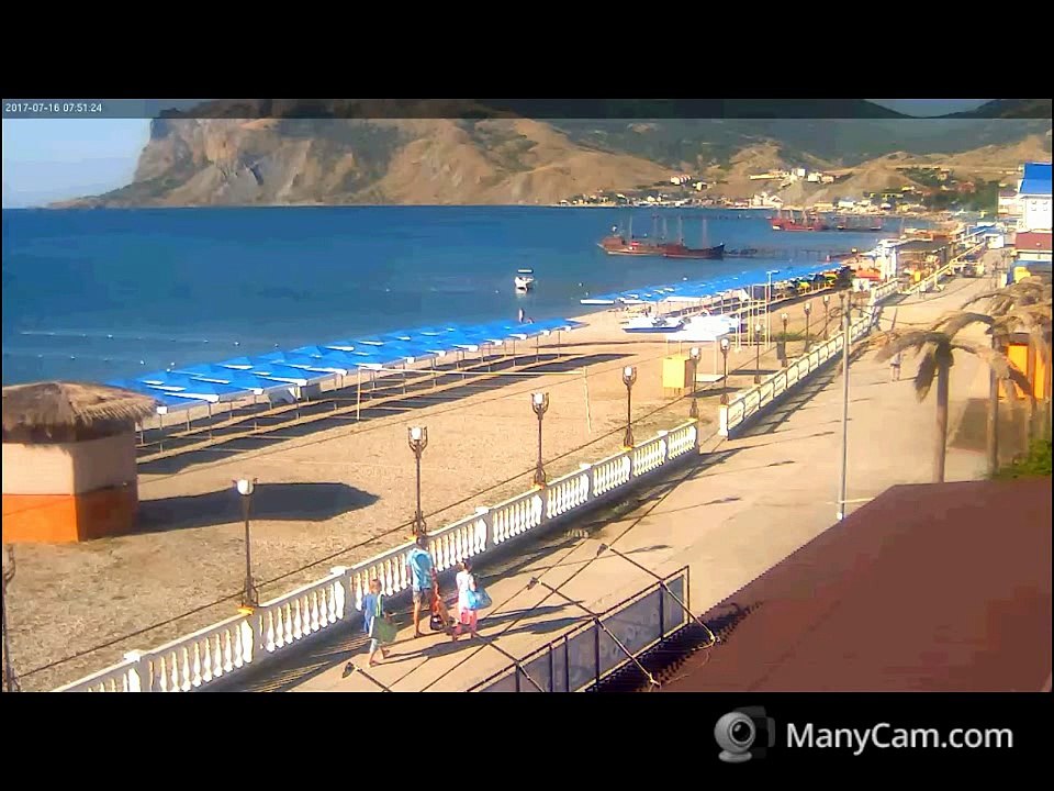 Крым. Коктебель 16.07.2017  8 утра