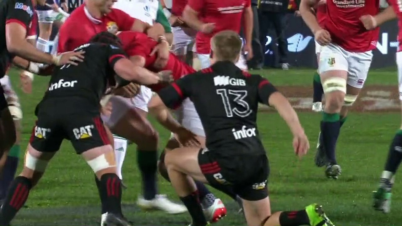 Crusaders v British and Irish Lions - 1st Half - Lions Tour 2017