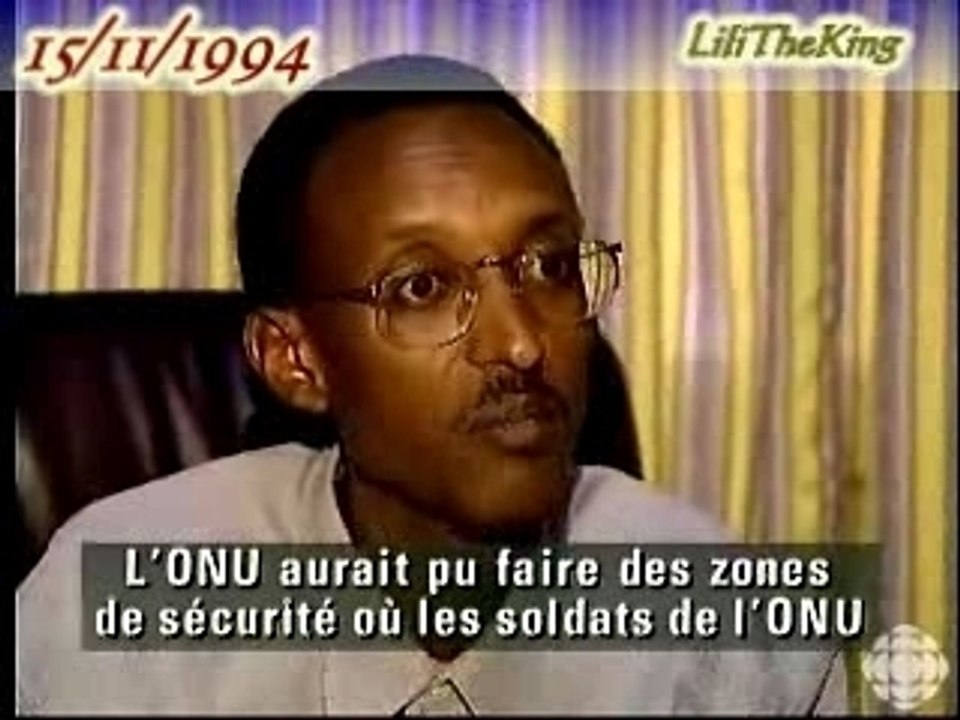 Kagamé critique l'ONU