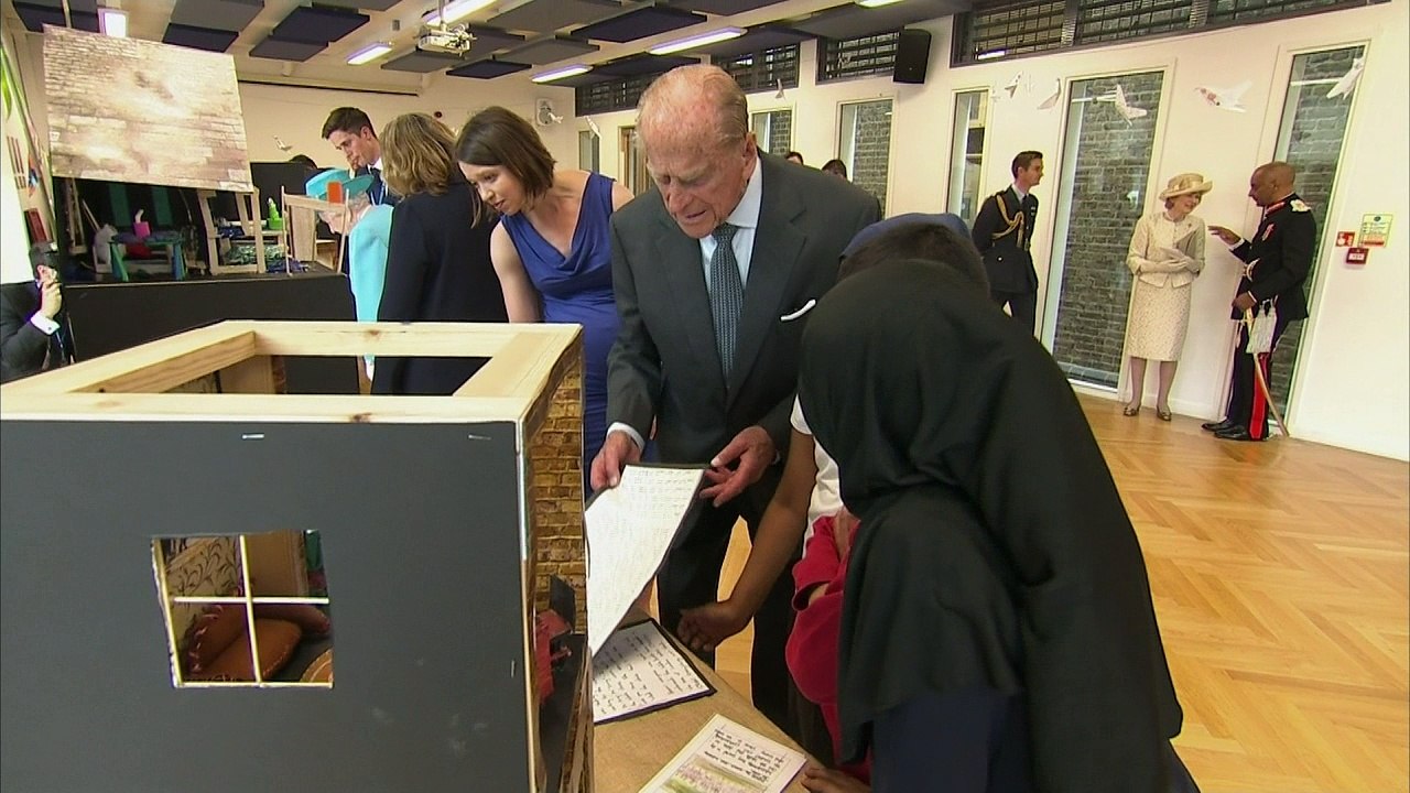 Prince Philip criticises children's handwriting