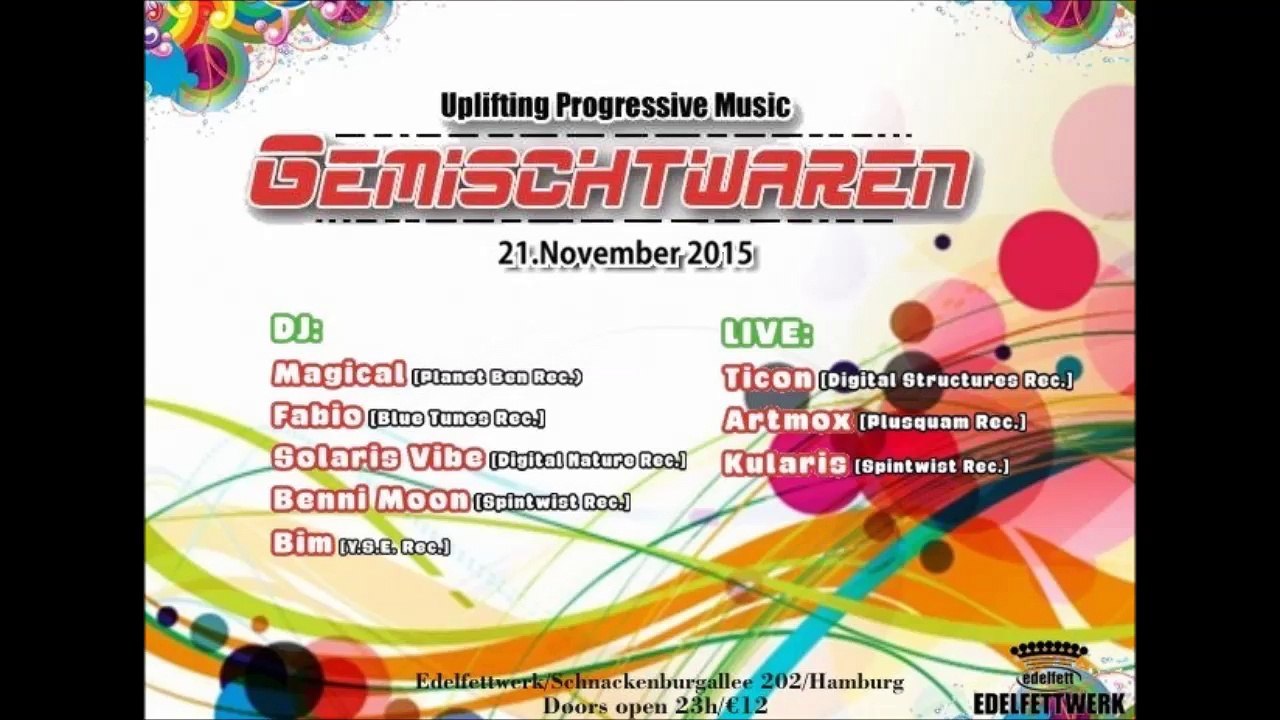 Artmox - Live @ Gemischtwaren [Edelfettwerk, Hamburg]