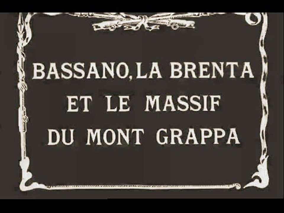 historical films bassano del grappa 1918s