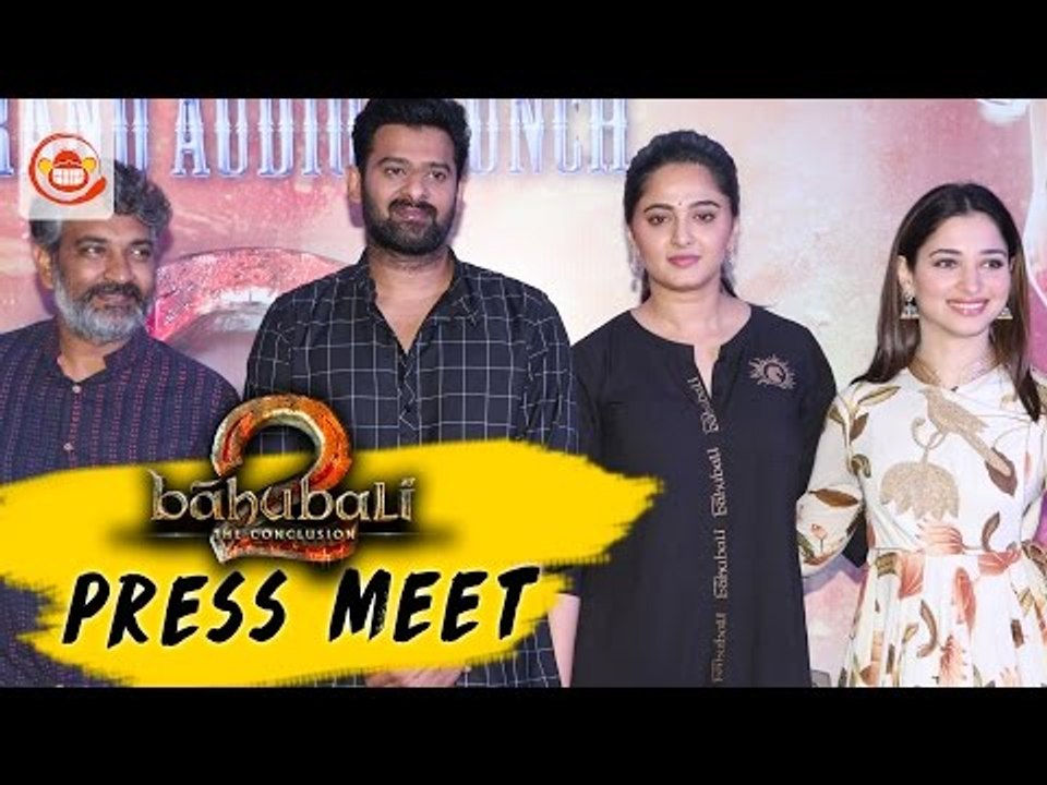 Bahubali2 Press Meet at Chennai || Prabhas, SS Rajamouli, Tamannah, Anushka