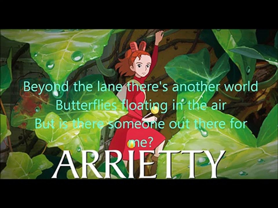 Arrietty's song English Lyrics