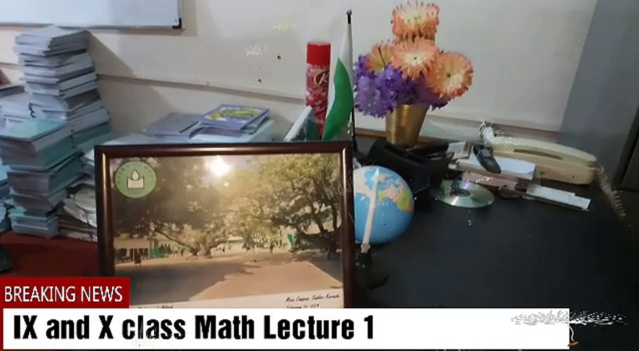 IX & X Class Math Lecture 1 | Essential Concepts for Success 📚
