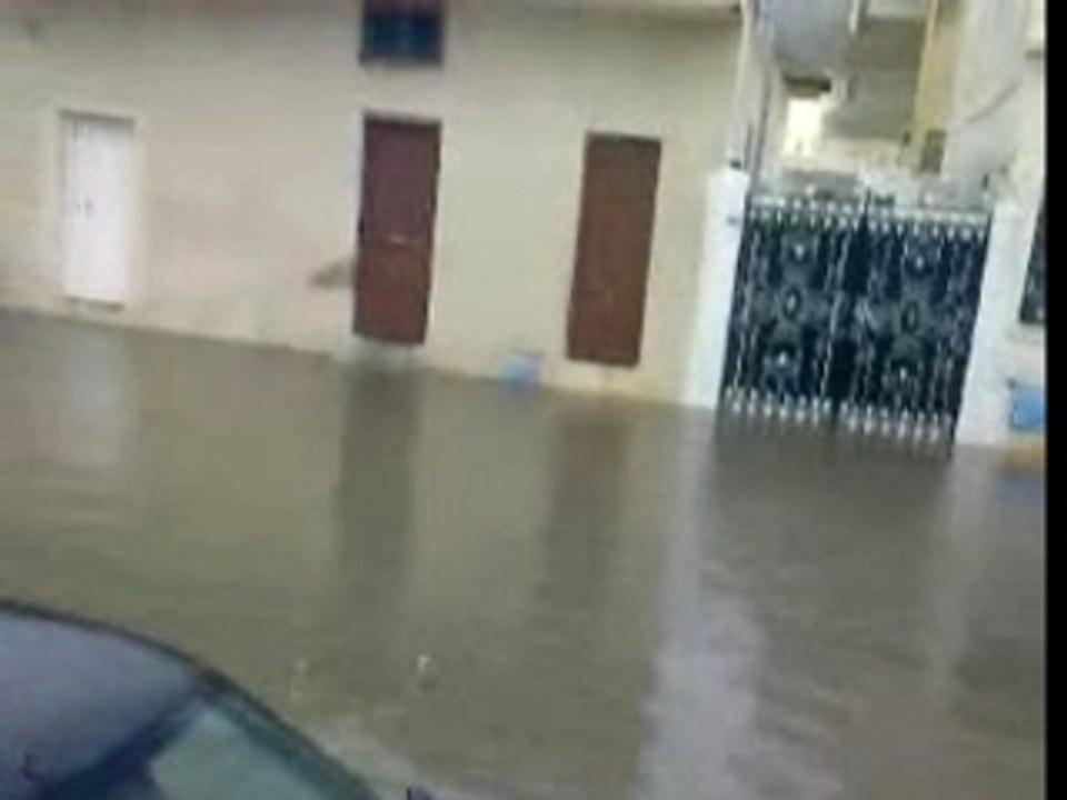 Inondations en Tunisie : Situation critique 🌧️