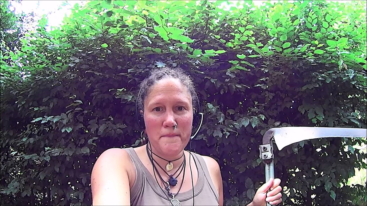 Sensen lernen: Gras mähen mit der Sense 🌿