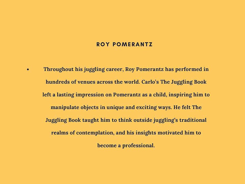 Roy Pomerantz – Practice Practice Practice
