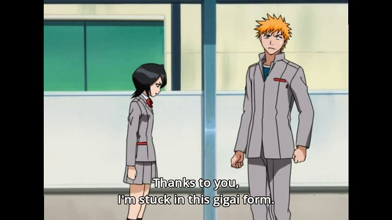 Rukia explains about gigai Bleach HD
