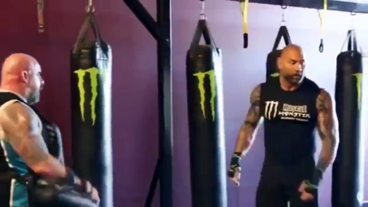 Training Dolph Lundgren & Dave Batista!!!