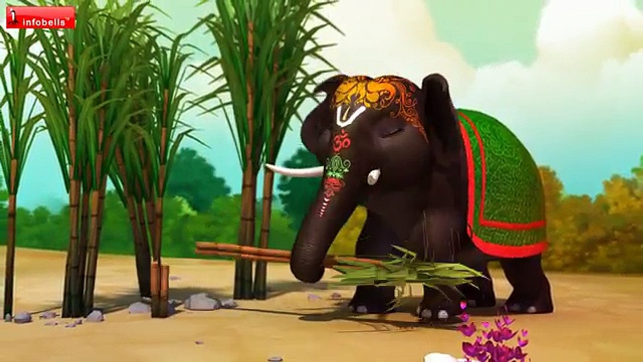 அழகர் ஆனை | Tamil Rhymes for Children | Infobells