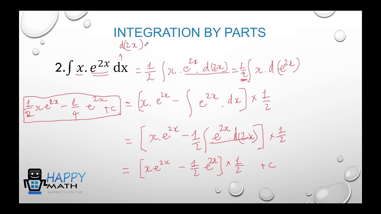 DO MATH  [A LEVEL - IB PROGRAM] - INTEGRATION BY PARTS