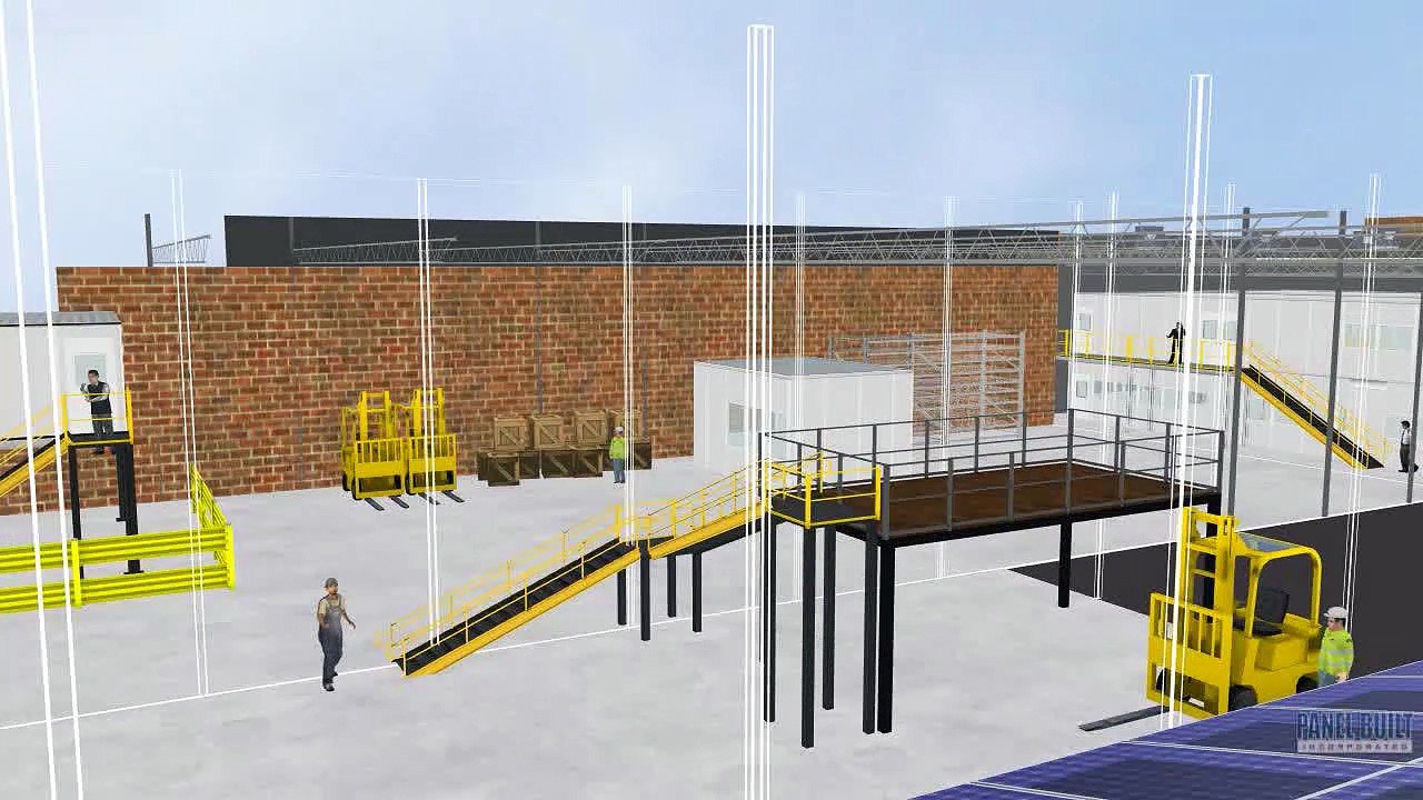 Warehouse Modular Construction Tour