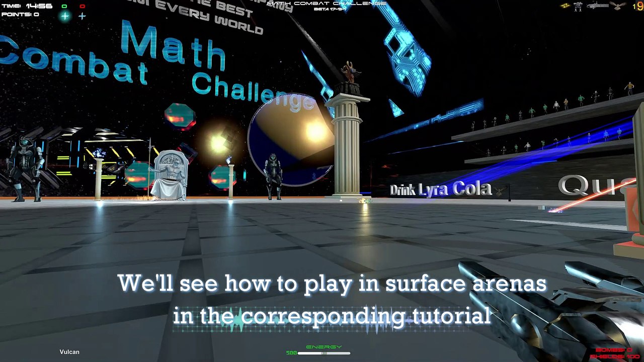 Math Combat Challenge: #1: basic tutorial